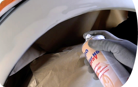 Auto Rost entfernen und mit Spraydose lackieren