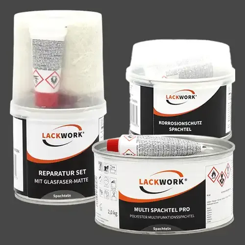 Produkte von Lackwork zum Spachteln