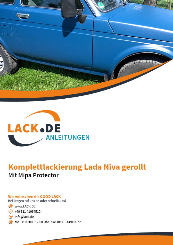 PDF-Anleitung: Komplettlackierung mit Malerrolle