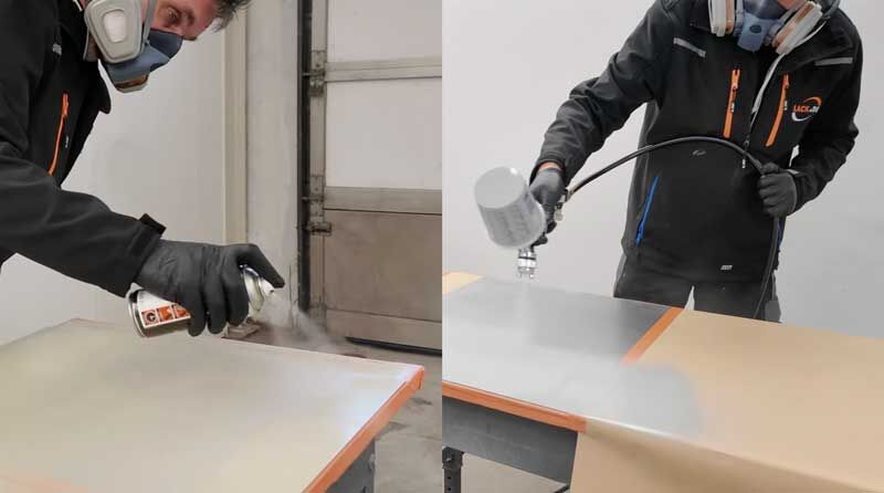 Stahlblech lackieren