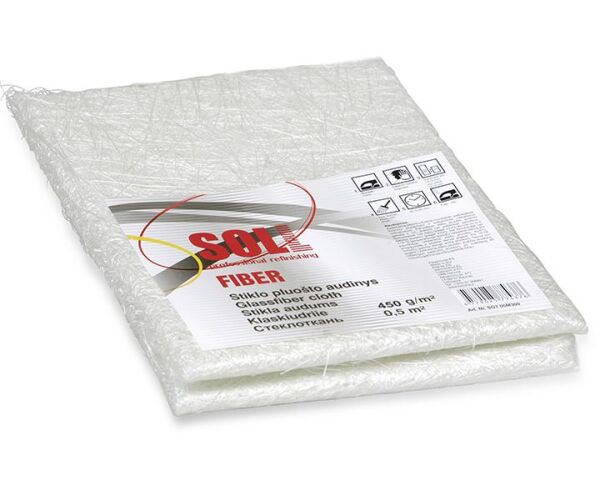 SOLL Glasfasermatte 450g/m²  0.5m²