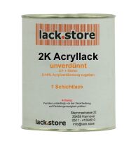 2K Acryllack in Wunschfarbe 250 ml