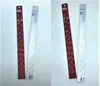 Rührstab Metall 35cm mit Skala 4:1, 5:1