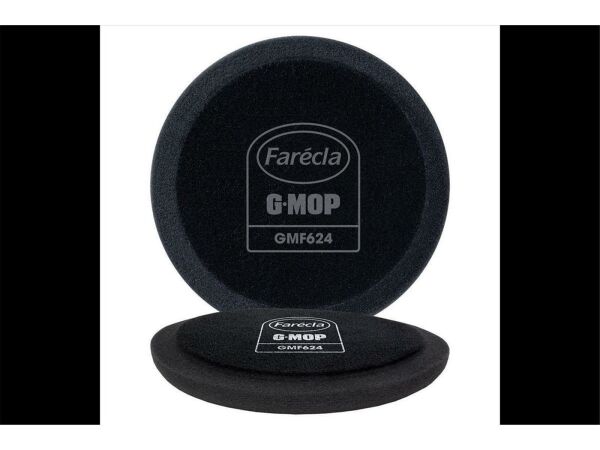 GMF624 G Mop flexibler, dünner Polierschwamm schwarz 150mm Farecla 2 Stück