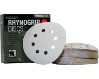 Indasa White Line Schleifscheibe 125 mm 8-Loch Klett 50...