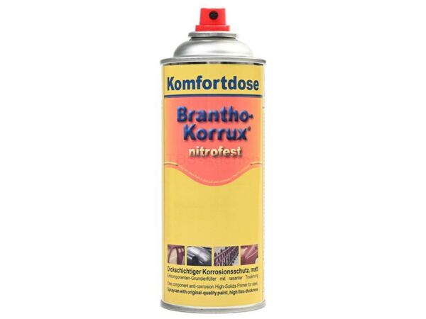 Brantho-Korrux "nitrofest" 400 ml Komfort Sprühdose RAL 9005 schwarz
