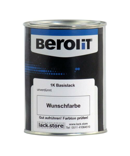 unverdünnter Basislack - Wunschfarbe Metallic 1000 ml