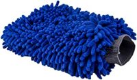 Mikrofaser Waschhandschuh blau