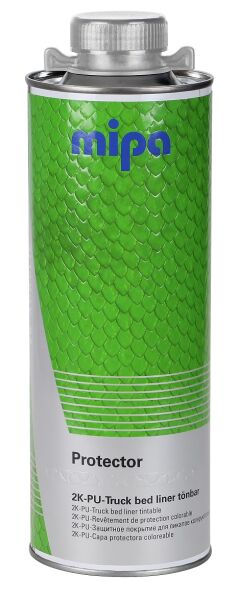 Mipa Protector Set in Wunschfarbe 750 ml mit UBS Pistole, passendem Härter 250 ml und Farbkonzentrat 100 ml