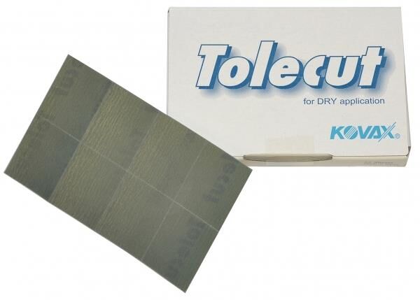 Paket Kovax Tolecut Blüten Black ungel. P3000 29x35mm 25 Bogen