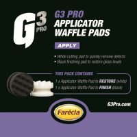G3 PRO Applicator Waffle Pads 2 Stück