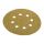 Schleifscheibe 125 mm Starcke Gold 8-Loch Qualität 514 C2K