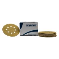 Starcke Gold 8-Loch Schleifscheibe 125 mm 50 Scheiben P240