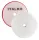 Italko Polierschwamm 150 mm Klett Rot mit Fell
