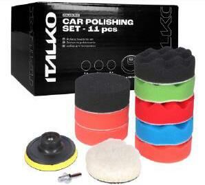 6-tlg. Polieraufsatz Set 125mm - Für Akkuschrauber & Autopolitur