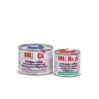 SOLL C4  0,6 Liter  2K -MS Klarlack Set 2:1 mit...