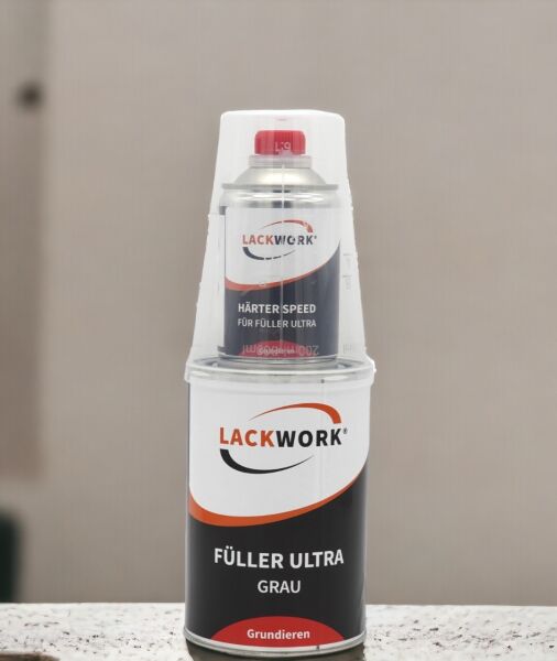 LACKWORK Füller Ultra Grau 1,25 L Set
