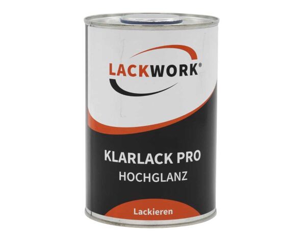 LACKWORK Klarlack Pro Hochglanz 1,0 L
