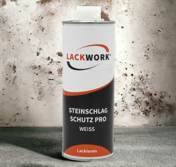 LACKWORK Steinschlagschutz Pro Weiss 1,0 kg