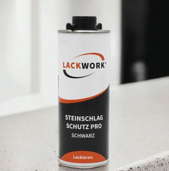 LACKWORK Steinschlagschutz Pro Schwarz 1,0 kg
