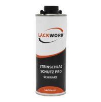 LACKWORK Steinschlagschutz Pro Schwarz 1,0 kg
