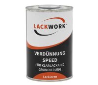 LACKWORK Verd&uuml;nnung Speed f&uuml;r Klarlack und Grundierung 1,0 L