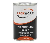 LACKWORK Verdünnung Speed für Klarlack und Grundierung 1,0 L