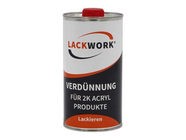 LACKWORK Verdünnung für 2K Acryl Produkte  0,5 L