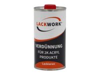 LACKWORK Verdünnung für 2K Acryl Produkte  0,5 L
