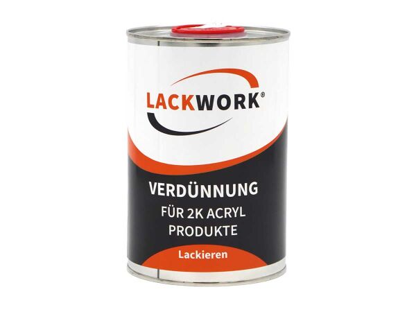 LACKWORK Verdünnung für 2K Acryl Produkte 1,0 L