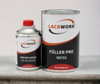 LACKWORK Füller Pro Weiss 1,25 L Set