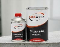 LACKWORK Füller Pro Schwarz 1,25 L Set