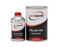 LACKWORK Füller Pro Schwarz 1,25 L Set