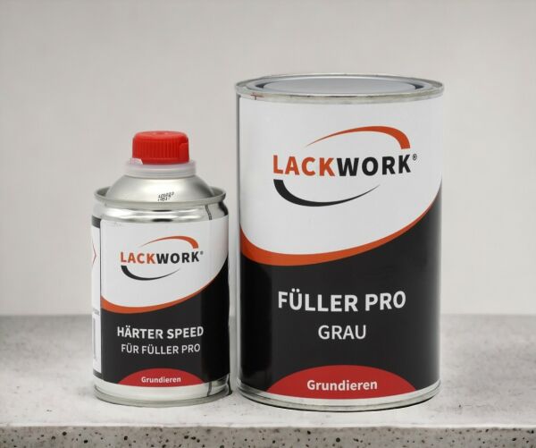 LACKWORK Füller Pro Grau 1,25 L Set