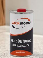 LACKWORK Verdünnung für Basislack 0,5 L