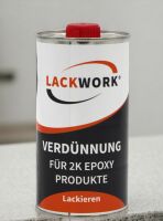 LACKWORK Verdünnung für 2K Epoxy Produkte 0,5 L