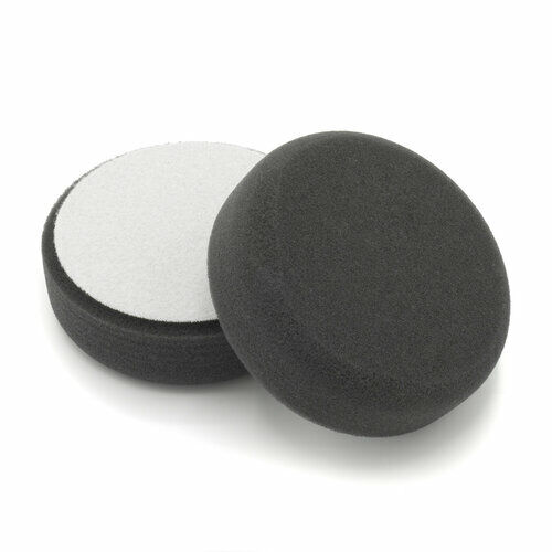 Wibeco Polierschwamm Soft - 80 mm glatt Klett Schwarz