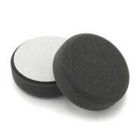 Wibeco Polierschwamm Soft - 80 mm glatt Klett Schwarz