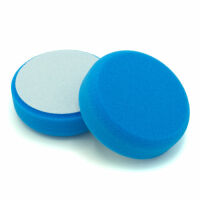 Wibeco Polierschwamm Hard - 80 mm glatt Klett Blau