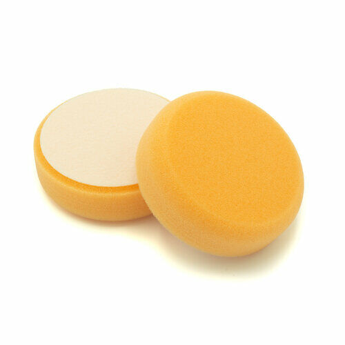 Wibeco Polierschwamm Medium - 80 mm glatt Klett Orange