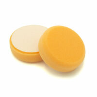 Wibeco Polierschwamm Medium - 80 mm glatt Klett Orange