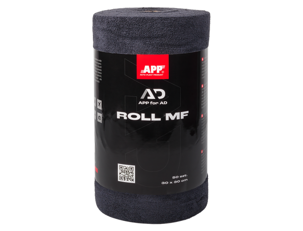 APP for AD Roll MF - Mikrofasertücher auf Rolle | 280 g/m2 | 30 x 30 cm | 50 Abrisse.