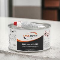 LACKWORK Glas Spachtel Pro Polyester Glasfaserspachtel 500 g