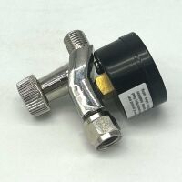 Druckluftmanometer mit Regler "1/4"