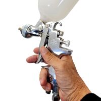 AirGunsa Lackierpistole AZ3 HTE2 1.3 mm + LACKWORK Pistolenreiniger