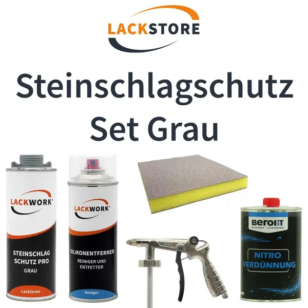 Steinschlagschutz-Set Grau