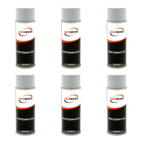 6x LACKWORK Spritzspachtel Sprühdose 400 ml