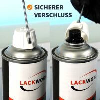 6x LACKWORK Spritzspachtel Sprühdose 400 ml