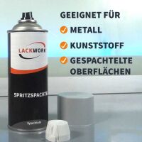 6x LACKWORK Spritzspachtel Sprühdose 400 ml