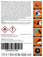 6x LACKWORK Spritzspachtel Sprühdose 400 ml